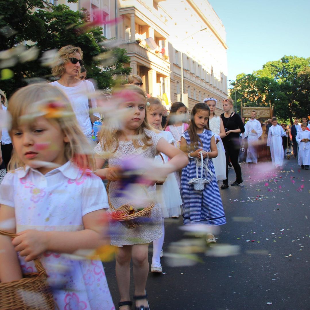 procesja Bożego Ciała w Poznaniu