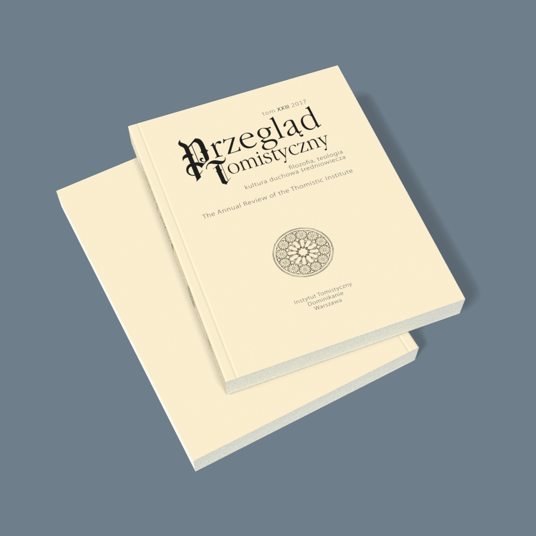 Przegląd Tomistyczny, tom XXIII 2017