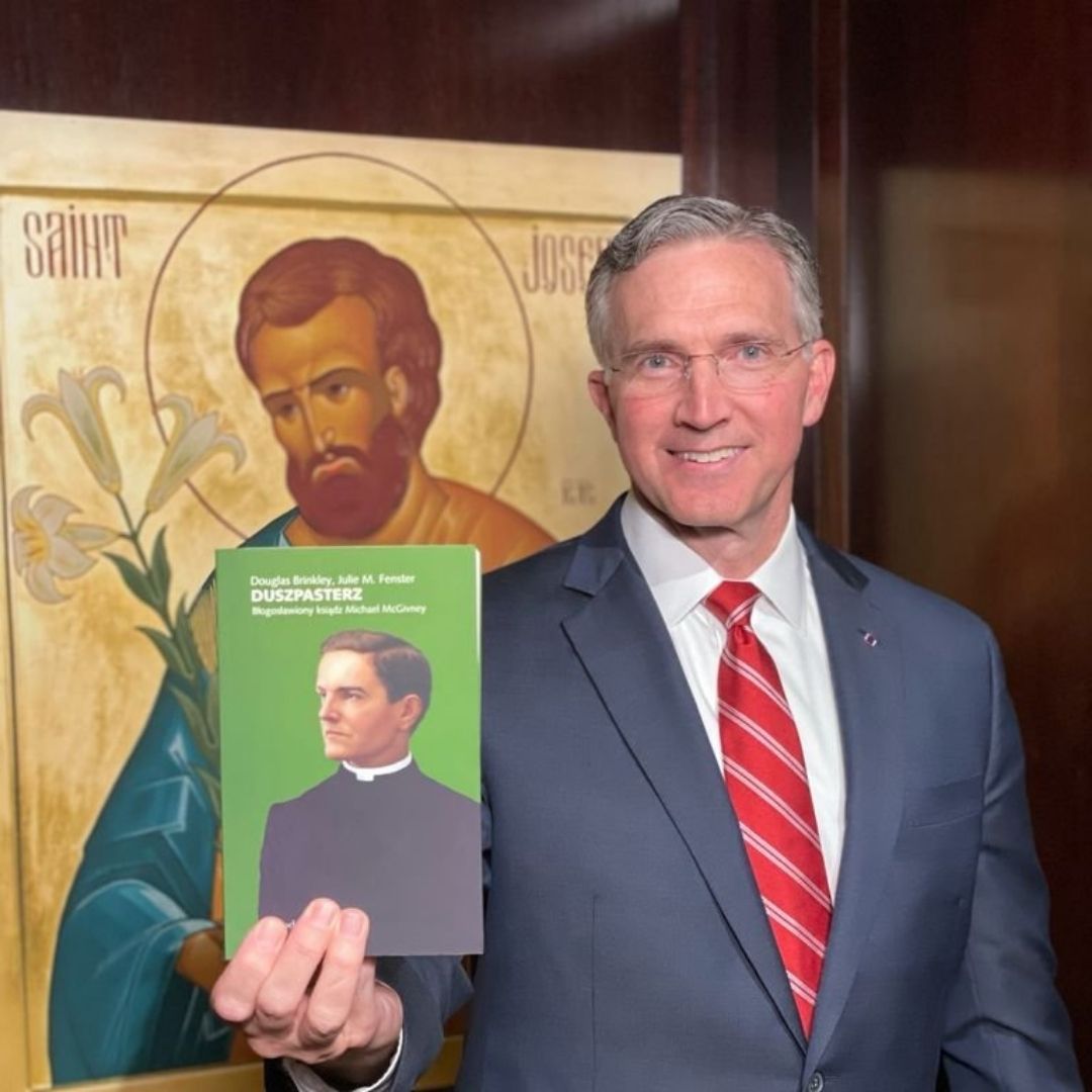 Patrick E. Kelly 14 Najwyższy Rycerz Rycerzy Kolumba zaprasza do lektury biografii błogosławionego Duszpasterz Błogosławiony ksiądz Michael McGivney