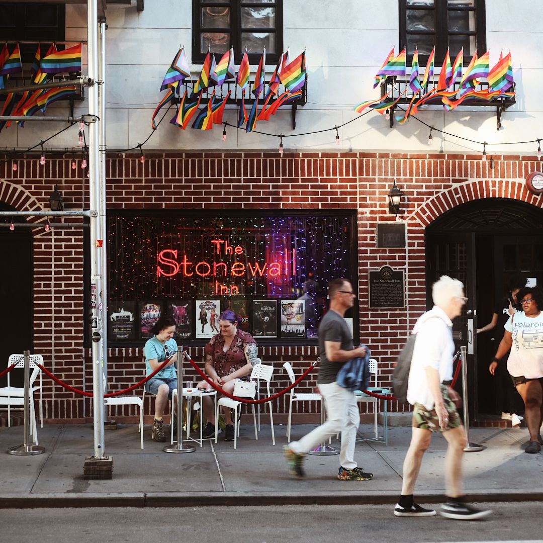 klub Stonewall przy ulicy Christopher Street New York USA