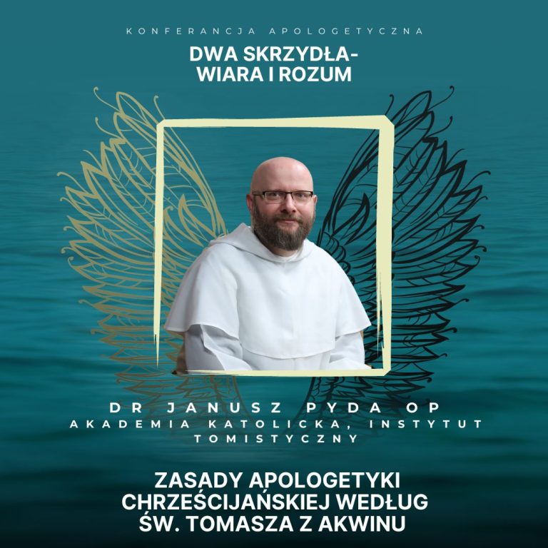 Konferencja „Dwa skrzydła – wiara i rozum” 21 października w Warszawie