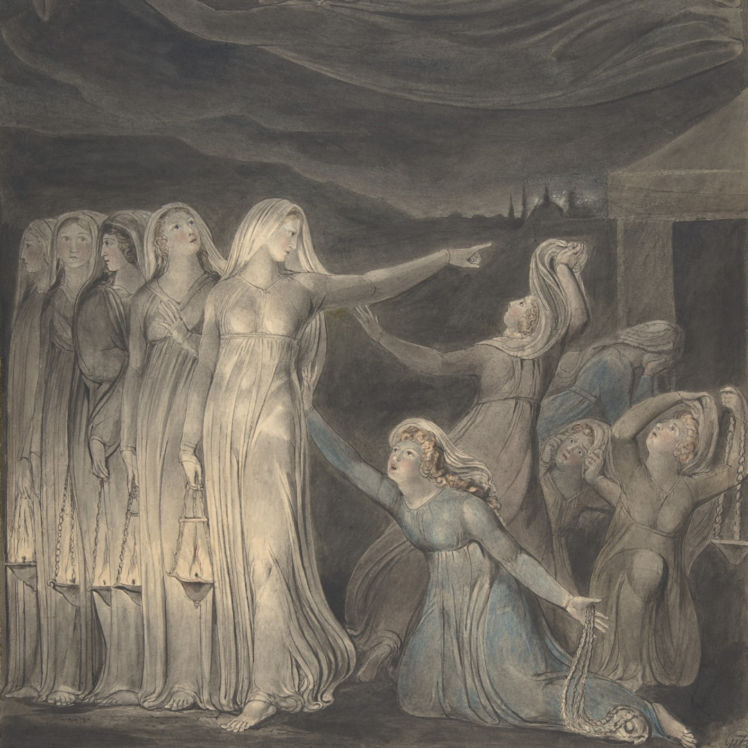 Grafika Williama Blake'a - The Parable of the Wise and Foolish Virgins