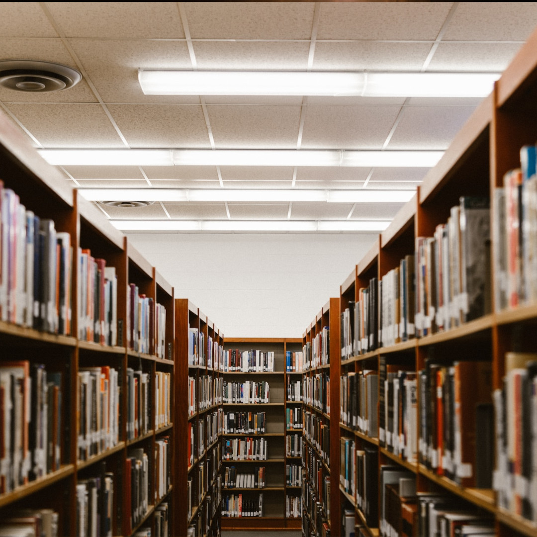 Wnętrze biblioteki