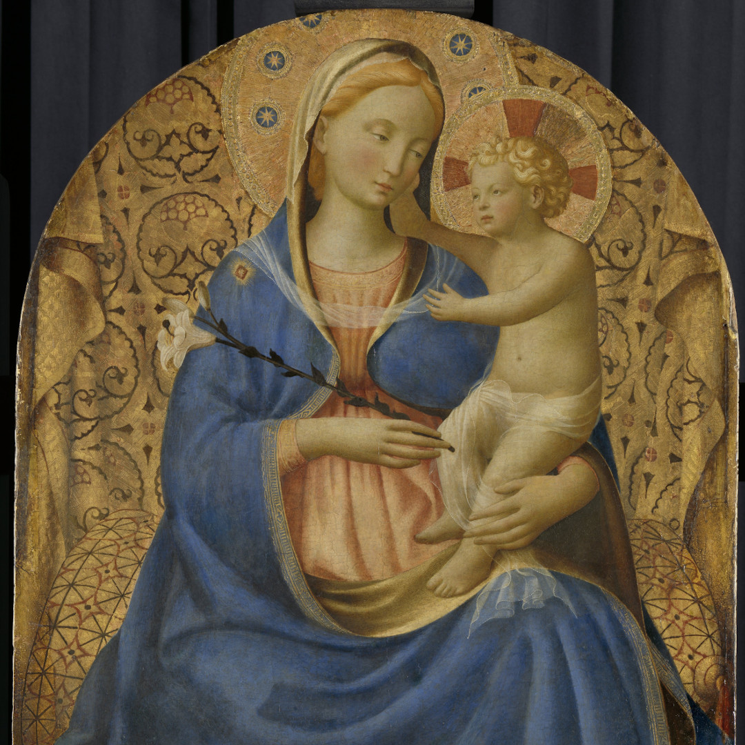 Obraz Madonny z Dzieciątkiem pędzla Fra Angelico