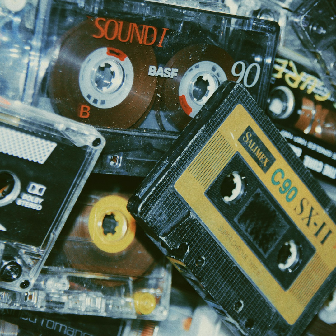 Stare kasety magnetofonowe