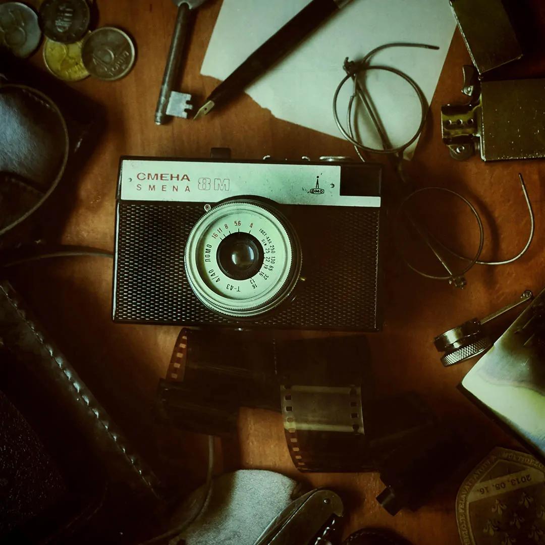 Rosyjski aparat fotograficzny