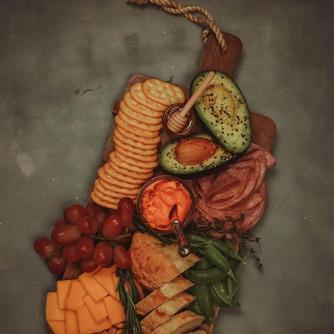 Deska serów i wędlin