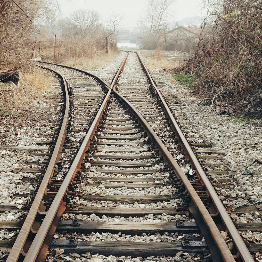 Rozgałęzienie torów kolejowych