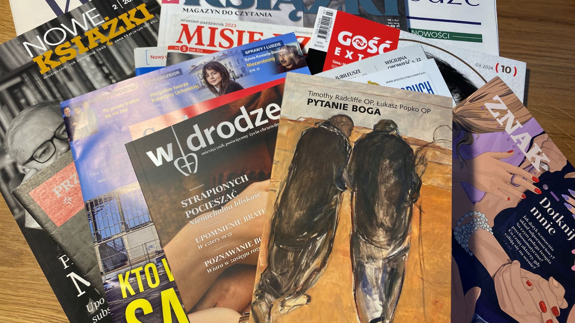 „Pytanie Boga” w mediach