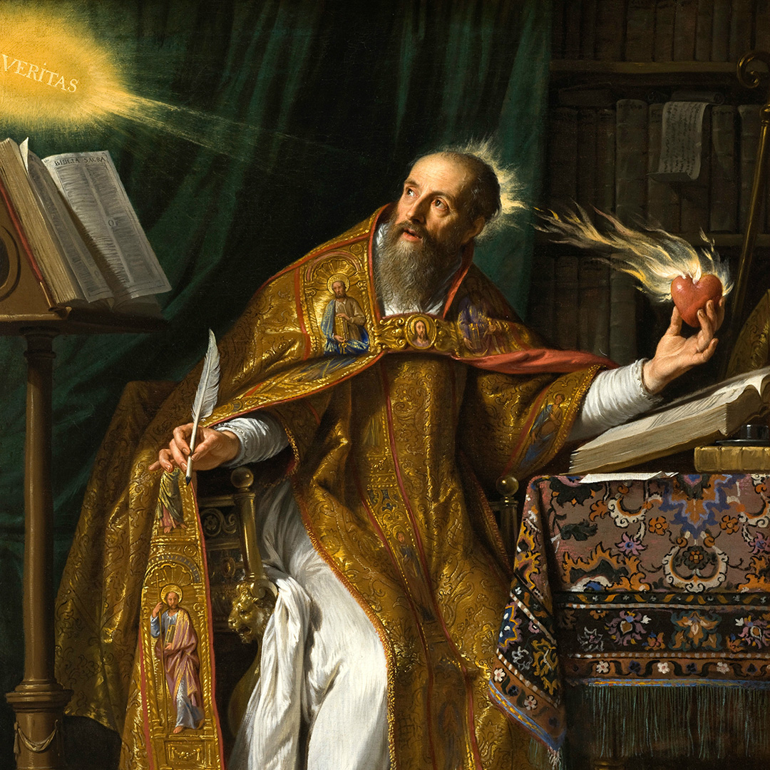 Obraz "Święty Augustyn", Philippe de Champaigne