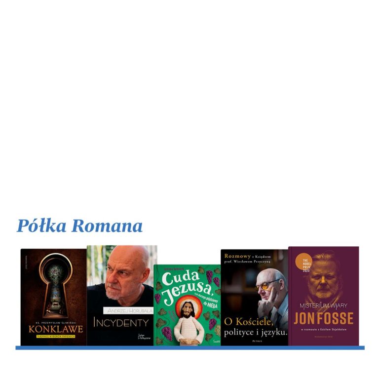 W kruchcie i na ambonie. Półka Romana