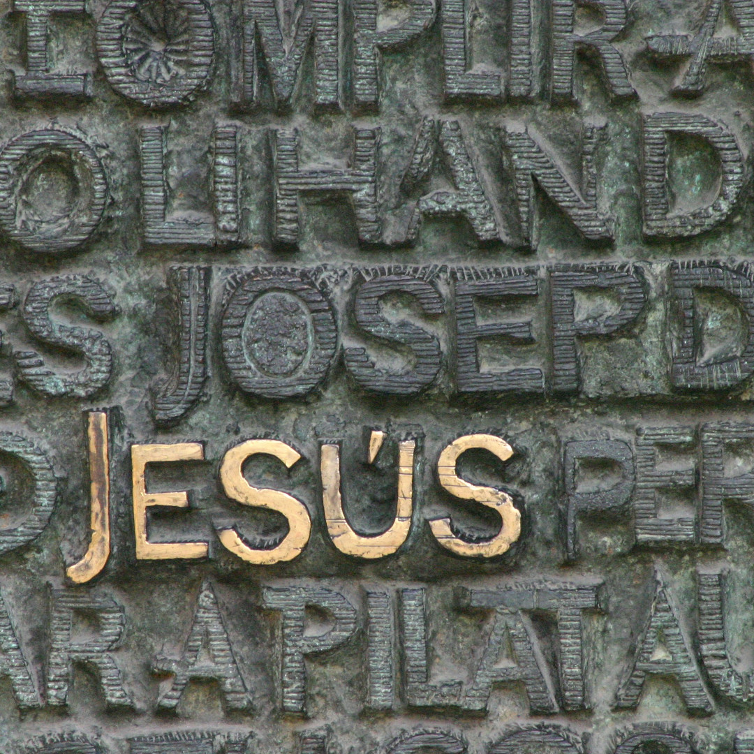 napis Jezus