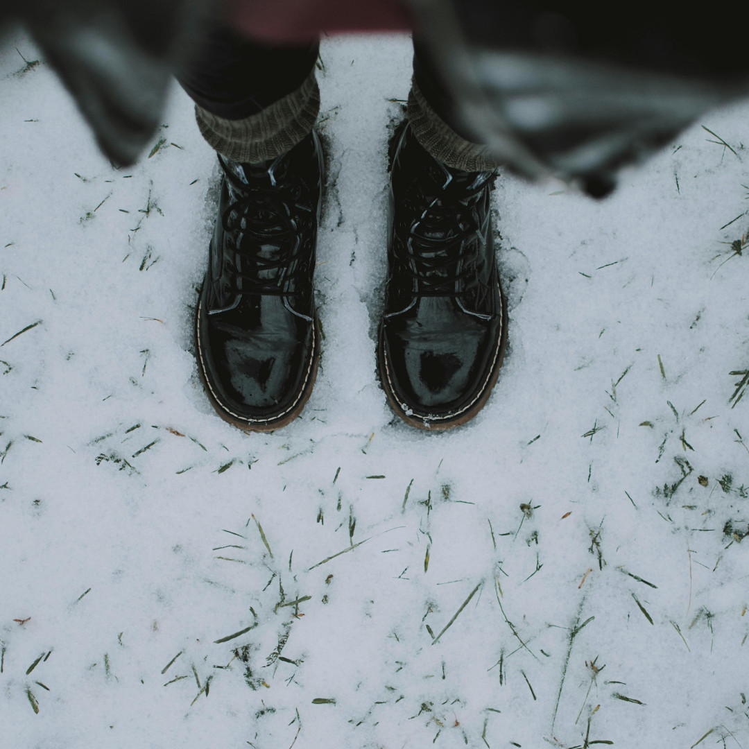 Buty na śniegu
