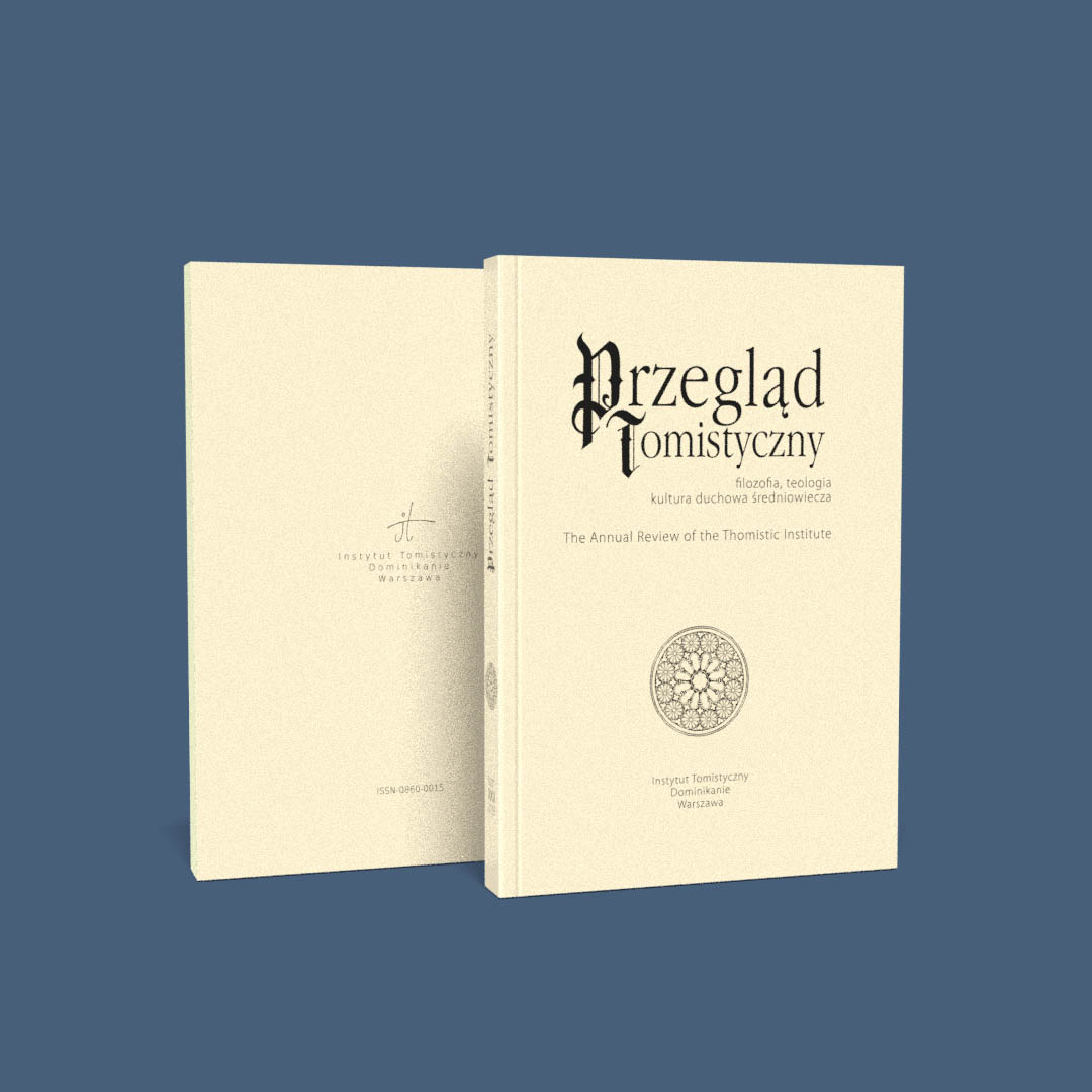 Przegląd Tomistyczny, tom XXI 2015