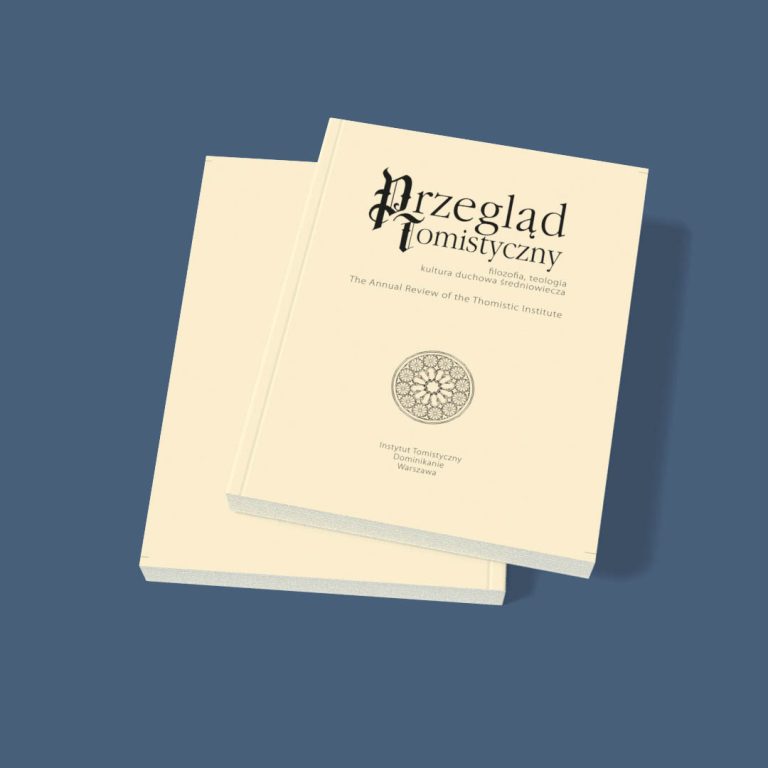 Przegląd Tomistyczny, tom XXI 2015