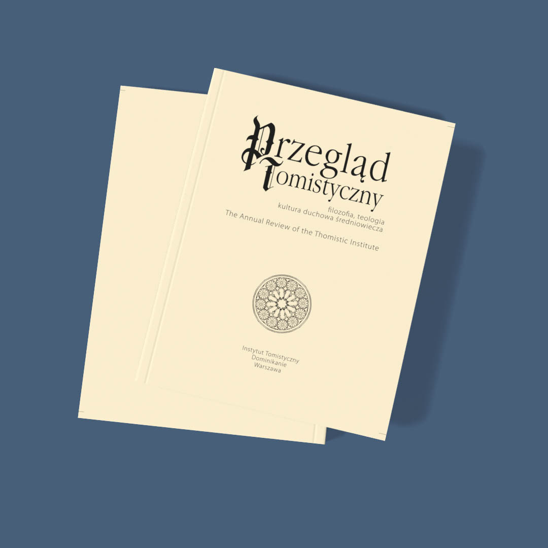 Przegląd Tomistyczny, tom XXI 2015