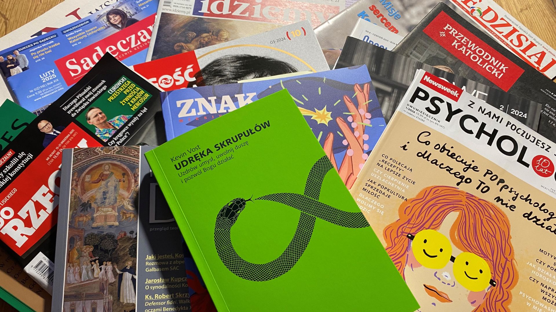 „Udręka skrupułów” w mediach